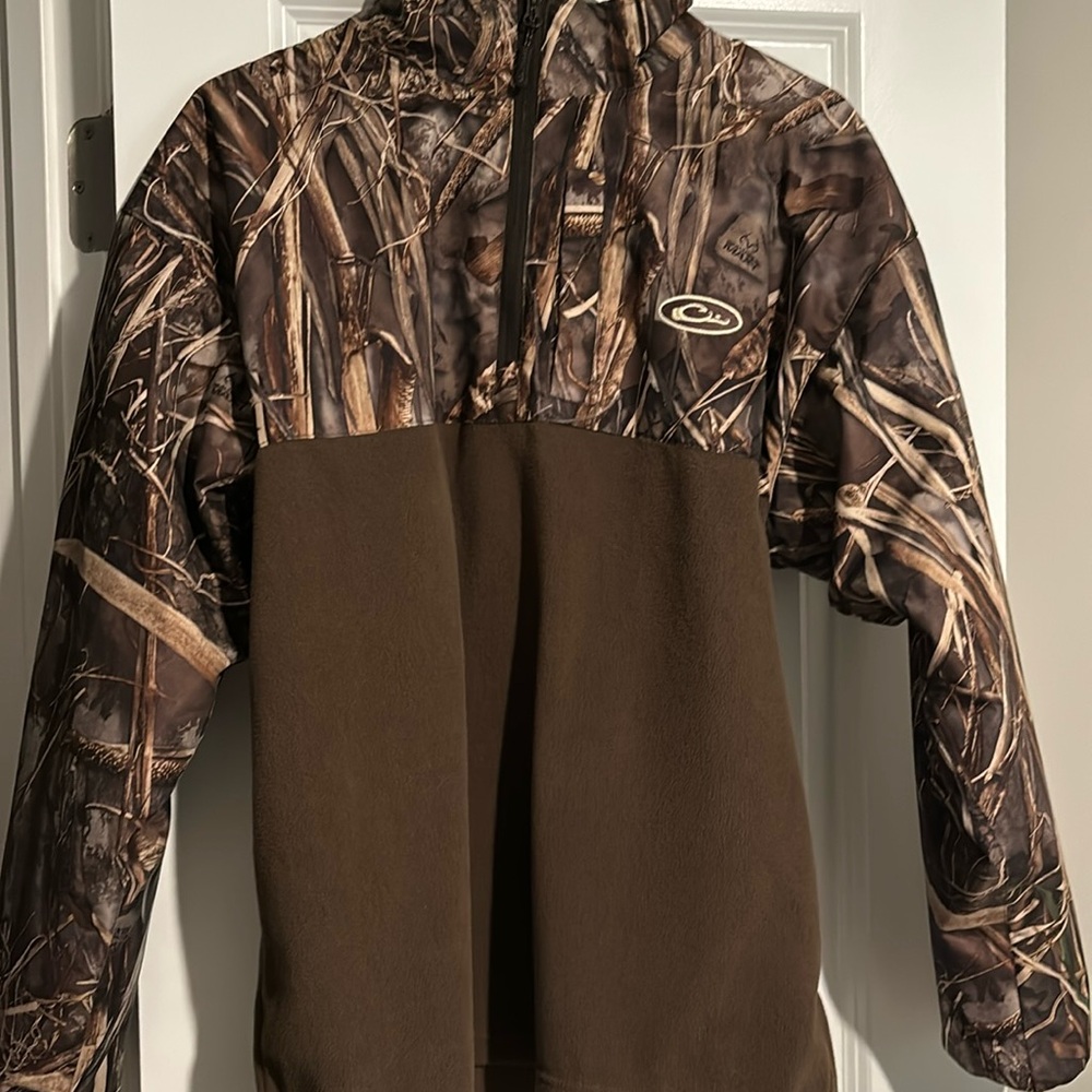 DRAKE QUARTER ZIP REAL-TREE CAMO